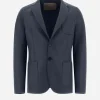 Blazer Resort In Light Boiled Wool>Herno Outlet