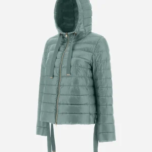 Bomber Con Cappuccio In Nylon Ultralight>Herno Cheap