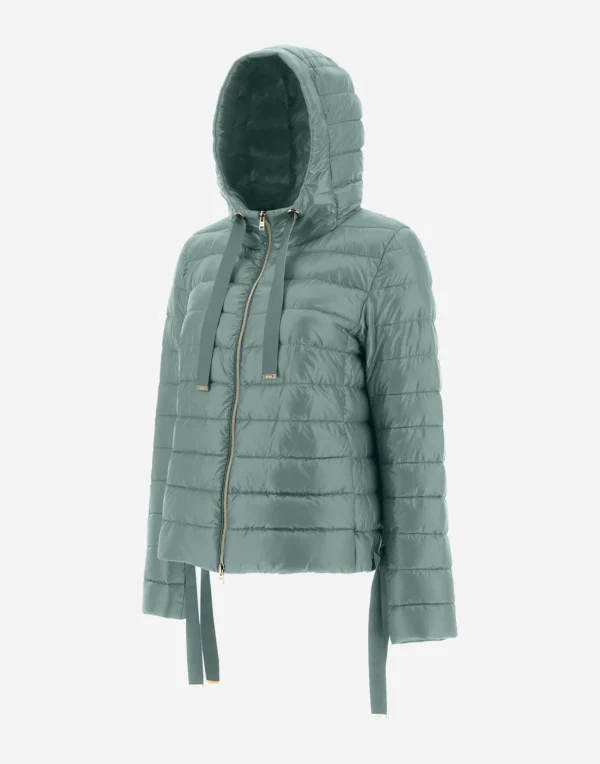 Bomber Con Cappuccio In Nylon Ultralight>Herno Cheap