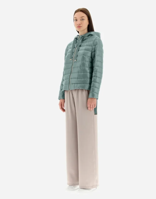 Bomber Con Cappuccio In Nylon Ultralight>Herno Cheap