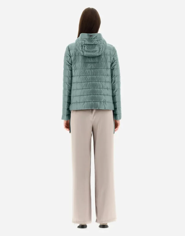 Bomber Con Cappuccio In Nylon Ultralight>Herno Cheap