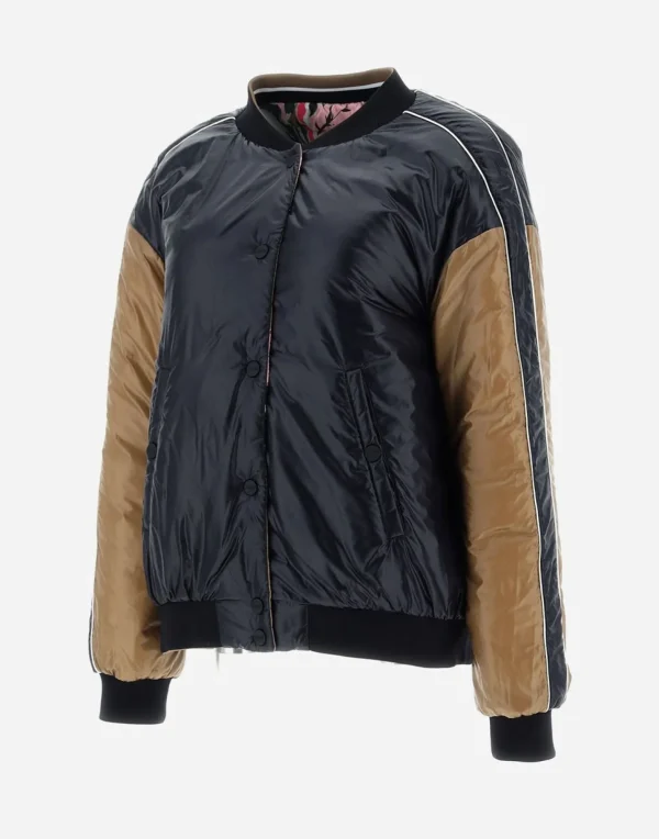 Bomber In Beta Flowers Reversibile A Nylon Ultralight E Nuage>Herno Store