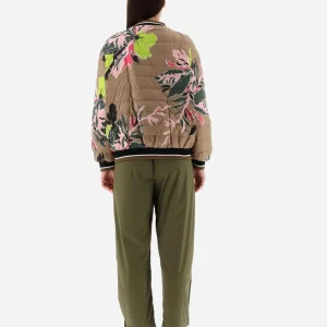 Bomber In Beta Flowers Reversibile A Nylon Ultralight E Nuage>Herno Store