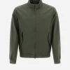 Bomber In Cotone E Lino Tinto In Capo>Herno Shop