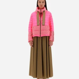 Bomber In Fashion Boucle' E Nylon Ultralight>Herno Store