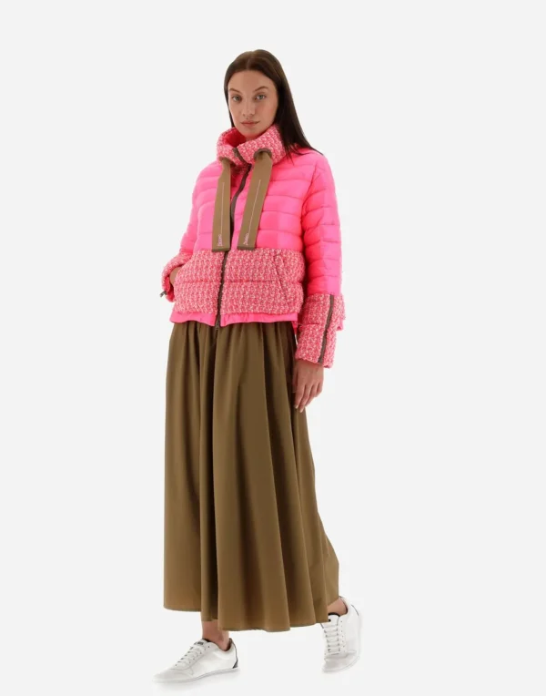 Bomber In Fashion Boucle' E Nylon Ultralight>Herno Store