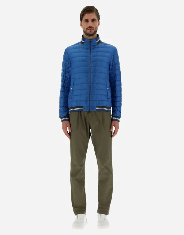 Bomber In Nylon Ultralight E Maglia>Herno Outlet