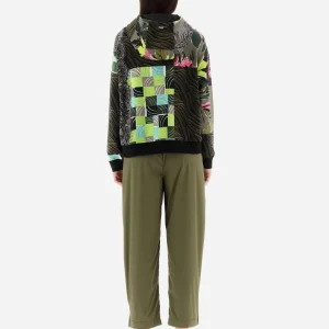 Bomber In Safari Patch Sweater>Herno Store
