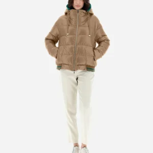 Bomber In Taffeta E Nylon Ultralight New Techno Reversibile>Herno Best Sale