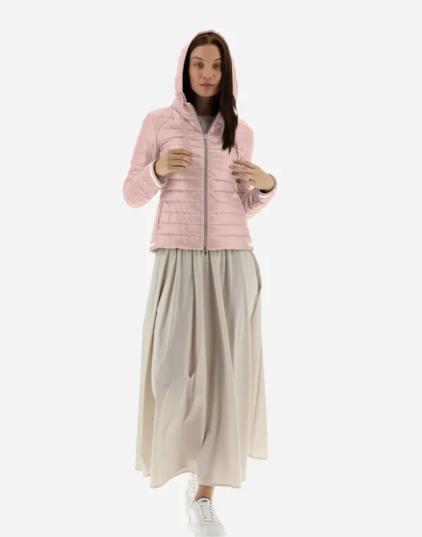Bomber Nylon Ultralight Con Maglia Lurex>Herno Discount