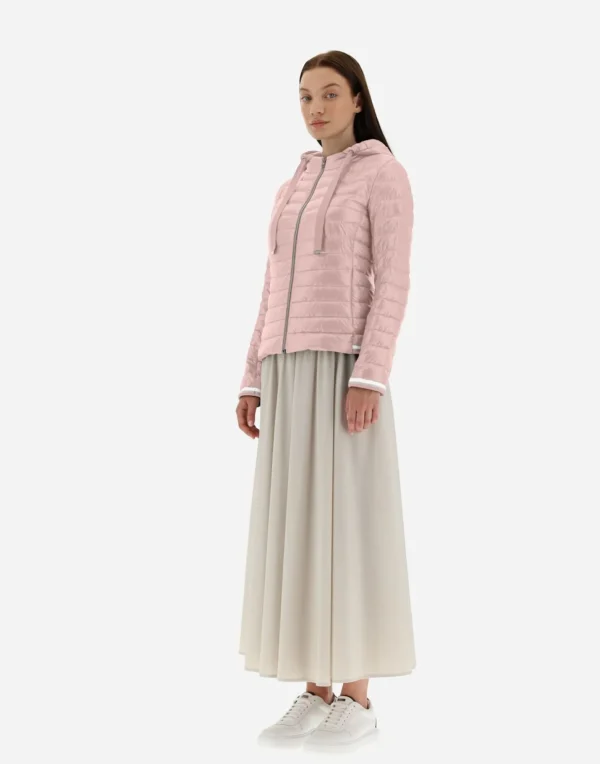 Bomber Nylon Ultralight Con Maglia Lurex>Herno Discount