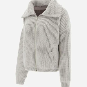 Bomber Resort In Eternity Brioche Knit>Herno Cheap