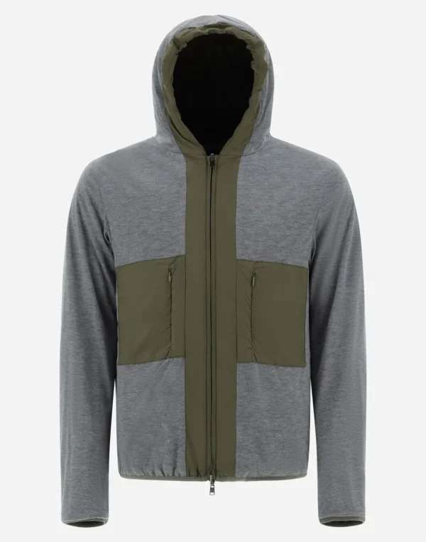 Bomber Resort In Light Nylon Stretch E Light Jersey>Herno Flash Sale