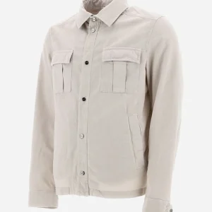 Camicia In Cotone E Lino Tinto In Capo>Herno Store