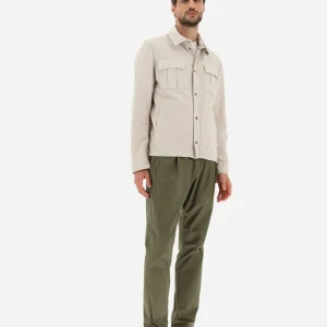 Camicia In Cotone E Lino Tinto In Capo>Herno Store