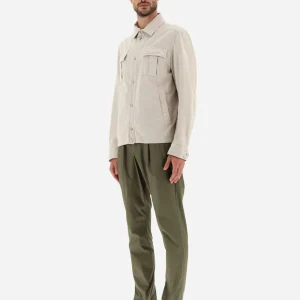 Camicia In Cotone E Lino Tinto In Capo>Herno Store