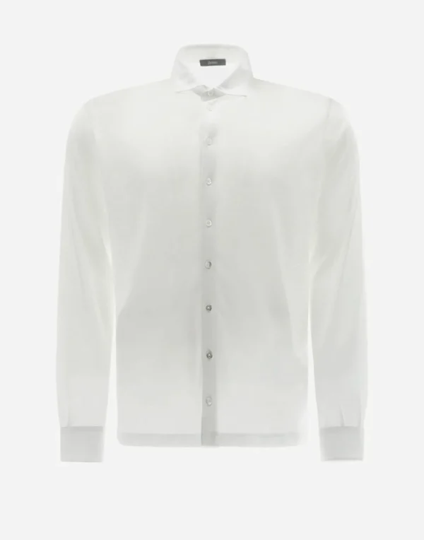 Camicia In Jersey Crepe>Herno Cheap