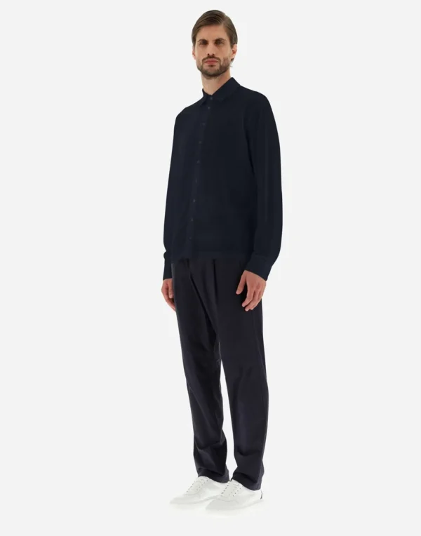Camicia In Jersey Crepe>Herno Discount