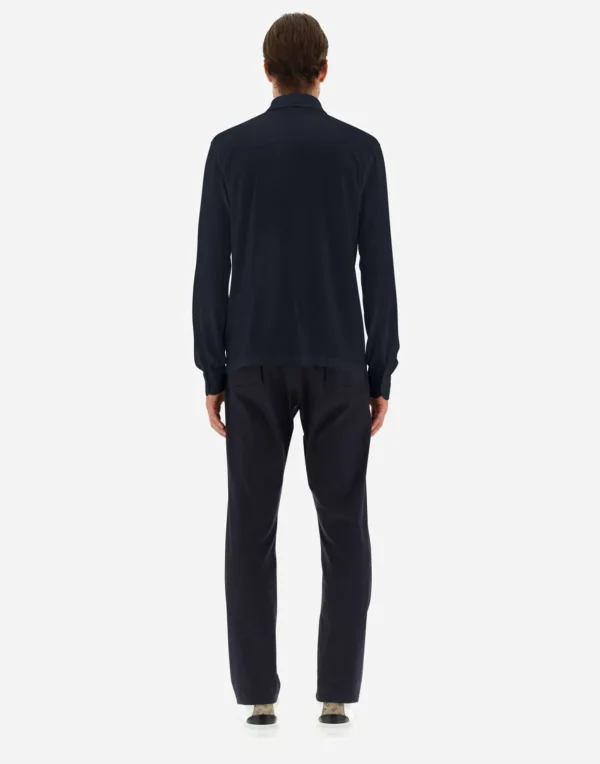 Camicia In Jersey Crepe>Herno Discount