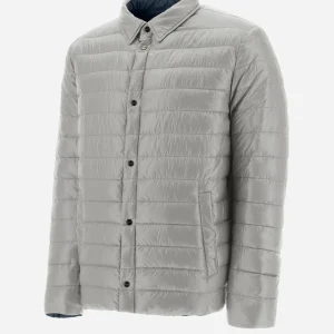Camicia In Nylon Ultralight Reversibile Bicolore>Herno Flash Sale