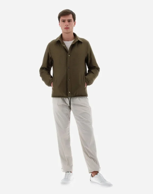 Camicia Resort In Cashmere E Seta>Herno Outlet