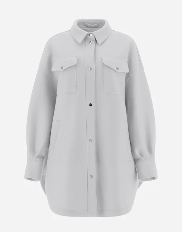 Camicia Resort In Light Boiled Wool>Herno Online