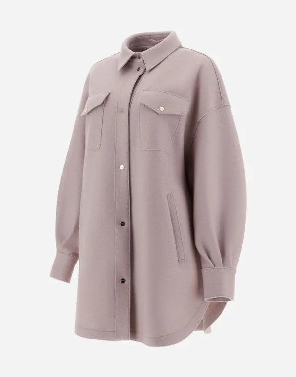 Camicia Resort In Light Boiled Wool>Herno Fashion