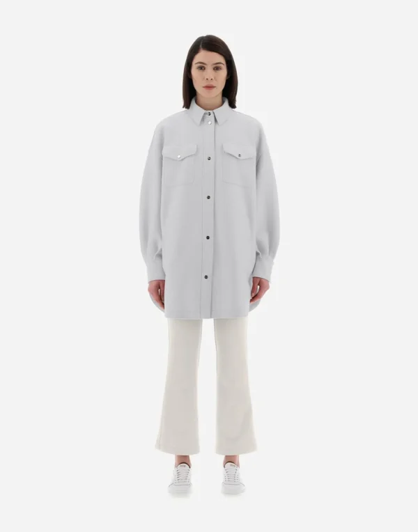 Camicia Resort In Light Boiled Wool>Herno Online