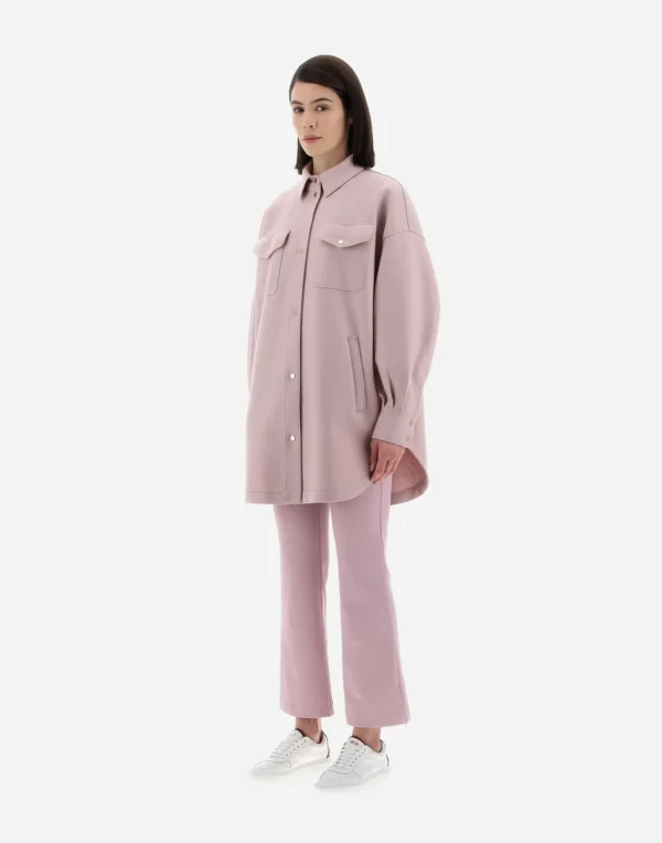 Camicia Resort In Light Boiled Wool>Herno Fashion
