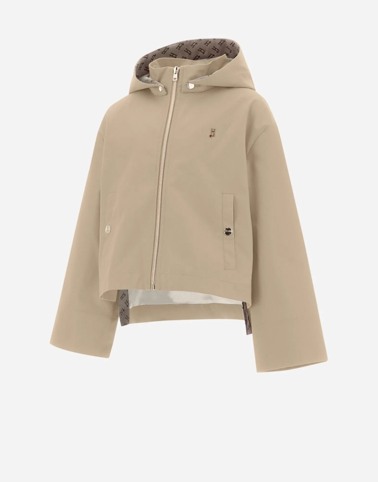 cappa_in_delon_con_dettag_2.webp Cappa In Delon Con Dettagli Monogram>Herno Hot