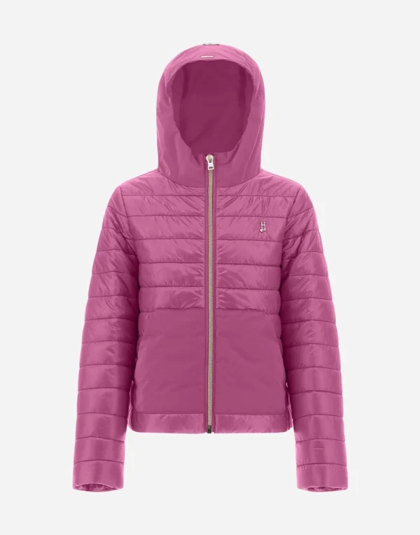 Cappa In Nylon Ultralight E Mat Glaze>Herno Sale