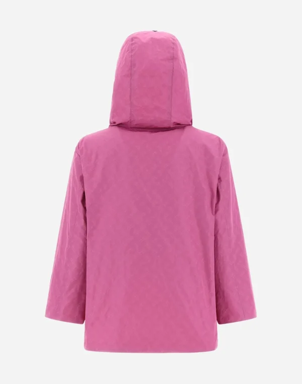 Cappa Reversibile In Taffeta' Monogram>Herno Cheap