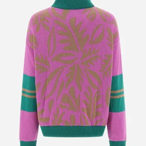 Cardigan In Cashmere Flora>Herno Cheap