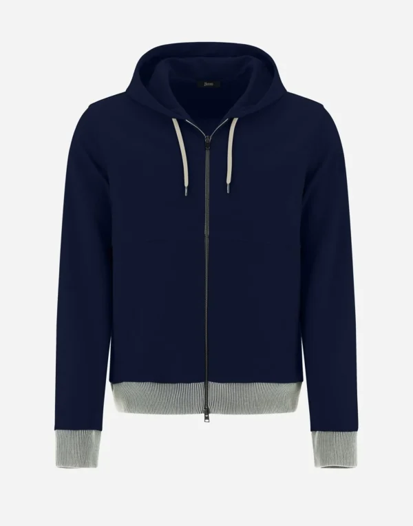 Felpa In Double Sweater>Herno Clearance