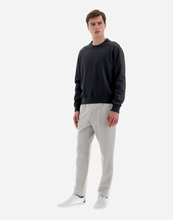 Felpa Resort In Boiled Wool Jersey>Herno Fashion