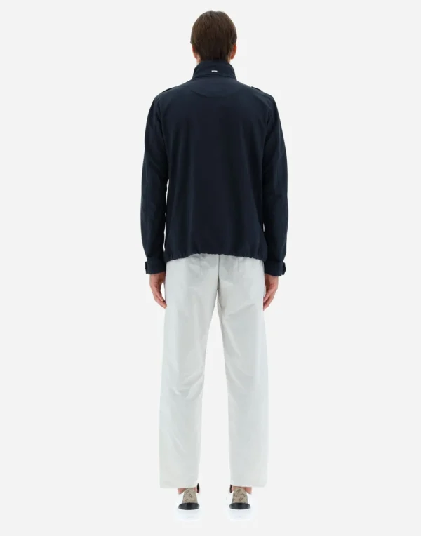 Field Jacket In Cotone E Lino Tinto In Capo>Herno Sale