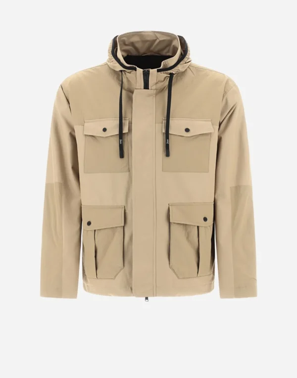 Field Jacket In Delon E Ultralight Crease>Herno Hot