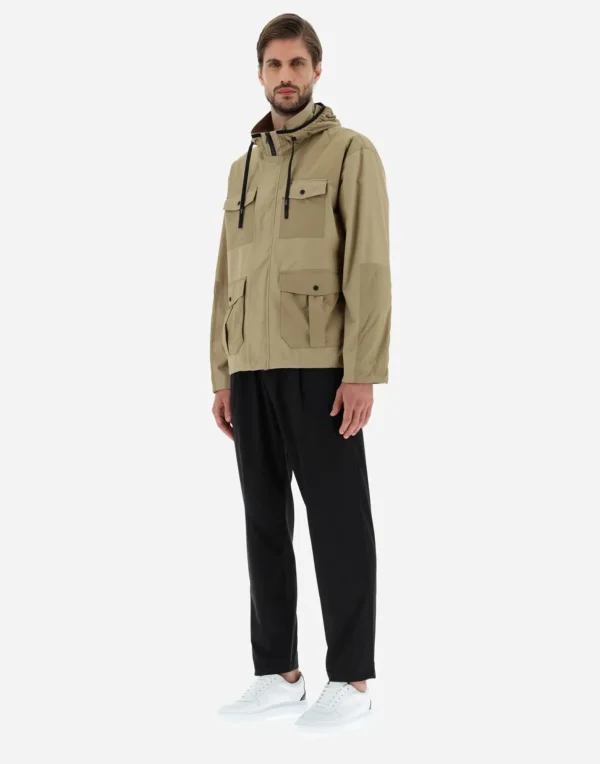 Field Jacket In Delon E Ultralight Crease>Herno Hot