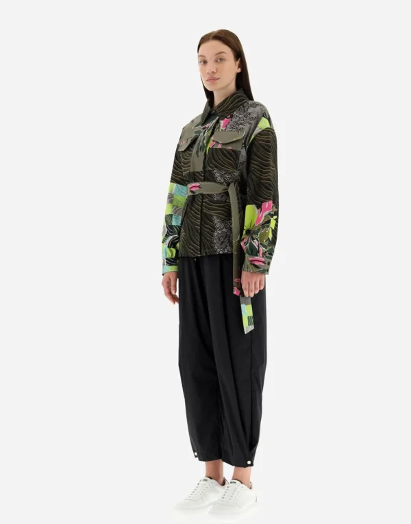 Field Jacket In Safari Patch>Herno Fashion
