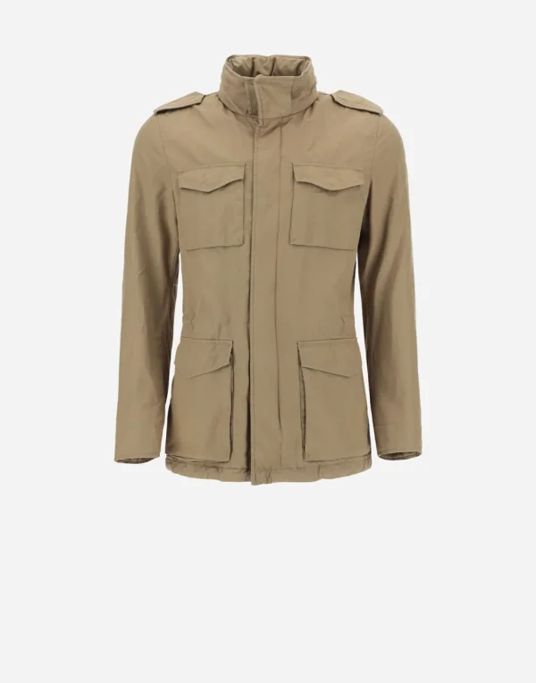 Field Jacket Tigri Lavato>Herno Store