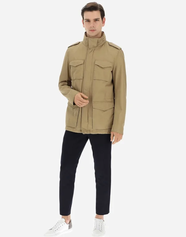 Field Jacket Tigri Lavato>Herno Store