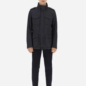 Field Jacket Tigri Lavato>Herno Sale