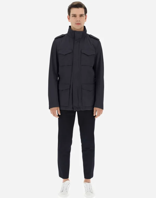 Field Jacket Tigri Lavato>Herno Sale
