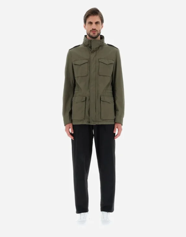 Field Jacket Tigri Lavato>Herno Clearance