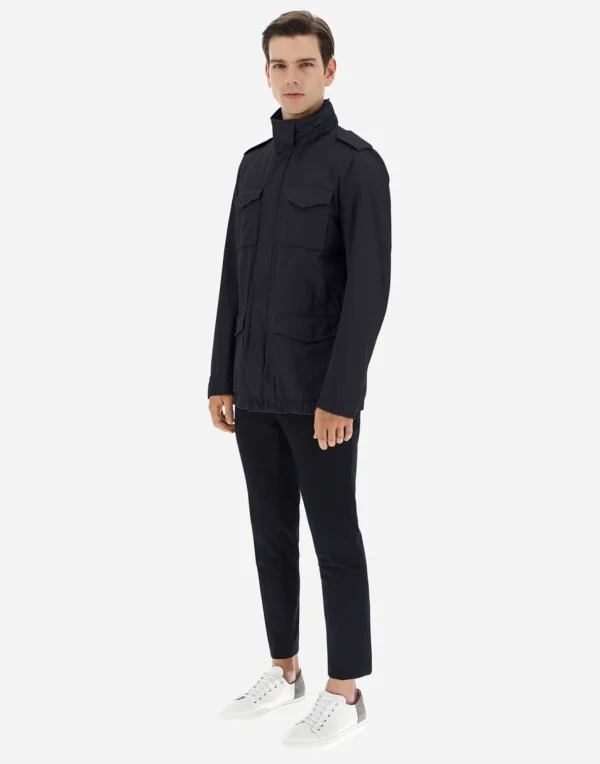 Field Jacket Tigri Lavato>Herno Sale
