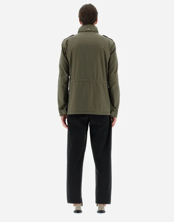 Field Jacket Tigri Lavato>Herno Clearance