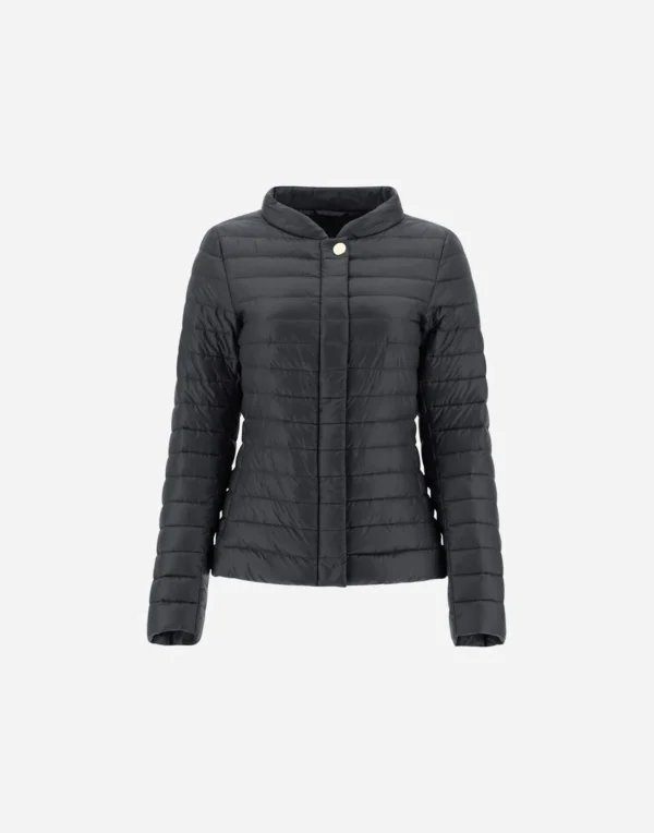Giacca Slim In Nylon Ultralight Con Colletto>Herno Online