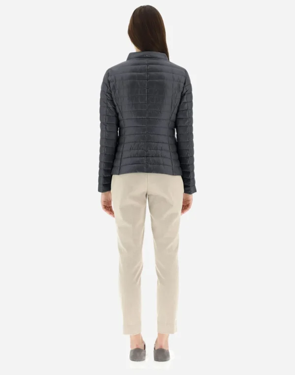 Giacca Slim In Nylon Ultralight Con Colletto>Herno Online