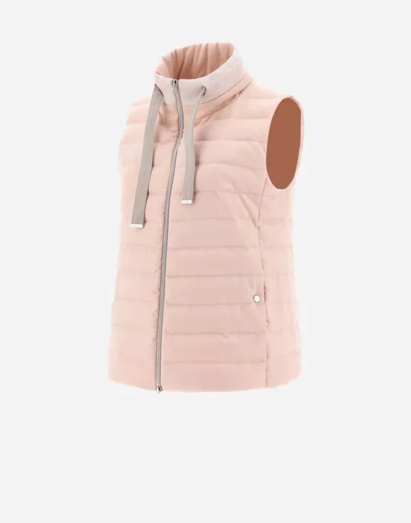 Gilet In Cashmere Seta E Knit>Herno Outlet