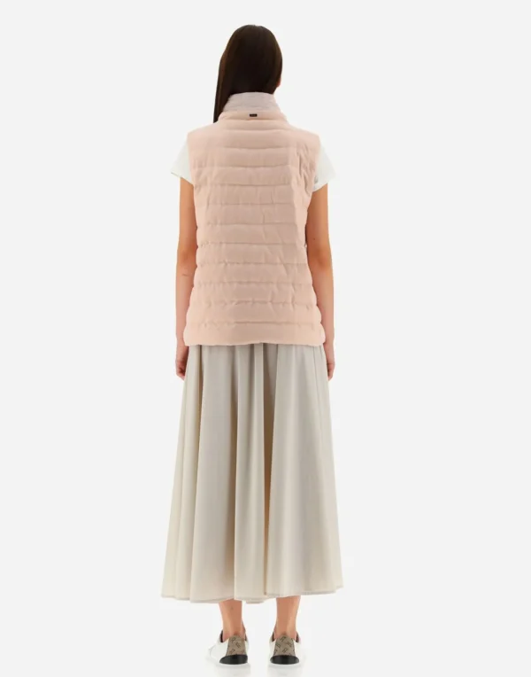 Gilet In Cashmere Seta E Knit>Herno Outlet